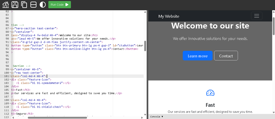Online HTML Editor